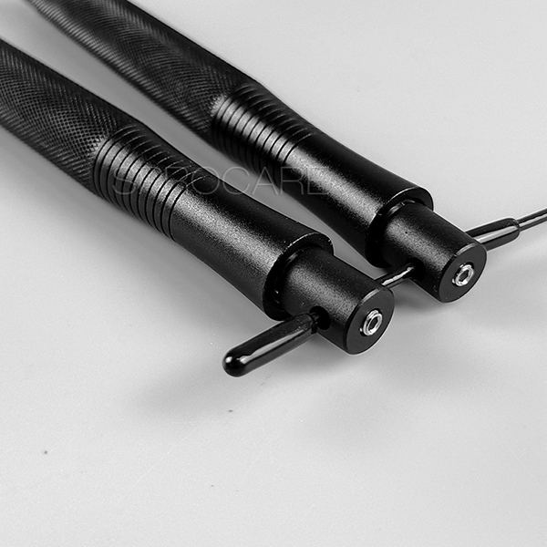 Superschnelles, leichtes, längenverstellbares Speed-Skipping-Springseil aus Aluminiumlegierung für Double Under, Triple Under