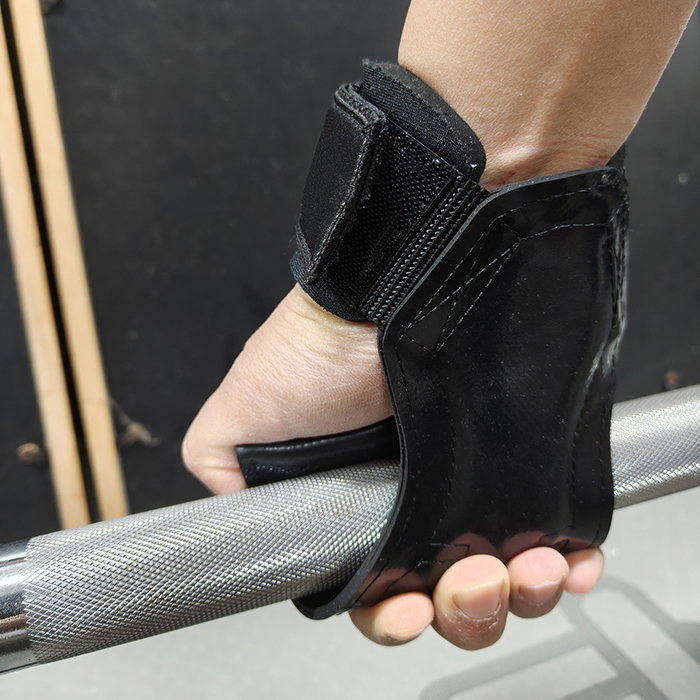 Rutschfeste Premium-Gummi-Hebe-Handgelenkbänder, Kreuzheben-Handgriffe für Männer und Frauen, Handflächenschutz, Handflächenschutz, Gewichtheber-Griff